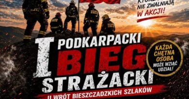 „U Wrót Bieszczadzkich Szlaków” – strażacki bieg pełen pasji i adrenaliny już 14 czerwca w Baryczy