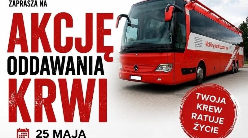 Akcja krwiodawstwa w Brzozowie. Każdy może uratować życie