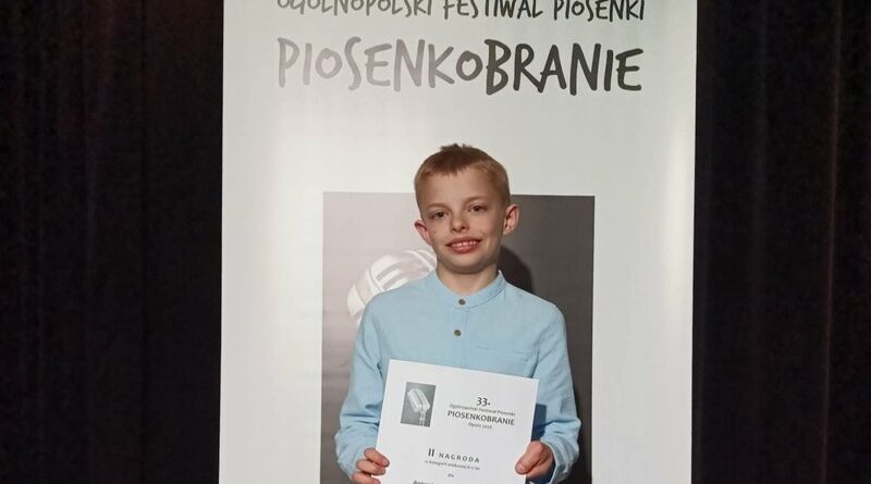 Opole zdobyte! Antoni Łukasiewicz na podium ogólnopolskiego festiwalu