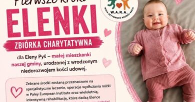 „Pierwsze kroki Elenki” – mieszkańcy gminy połączą siły dla małej Eleny