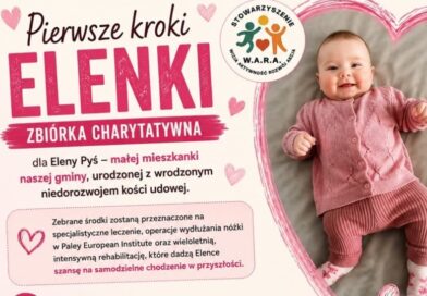 „Pierwsze kroki Elenki” – mieszkańcy gminy połączą siły dla małej Eleny