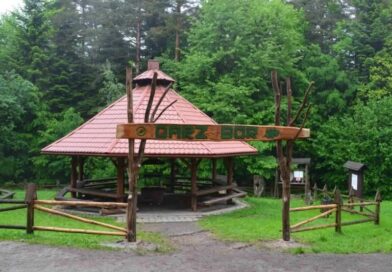 Remont wiaty edukacyjnej przy ścieżce „Brzozów Zdrój”. Obiekt będzie czasowo zamknięty