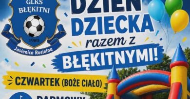 Dzień Dziecka z Błękitnymi. Rodzinne święto sportu i zabawy w Jasienicy Rosielnej