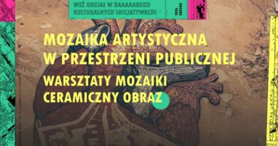 Mozaika artystyczna w przestrzeni publicznej – warsztaty w RCKP w Krośnie
