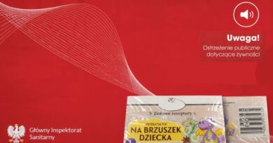 Groźne zanieczyszczenie w herbatce dla dzieci. GIS ostrzega konsumentów