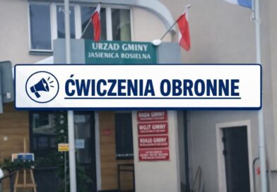 Utrudnienia w Urzędzie Gminy Jasienica Rosielna w związku z ćwiczeniami obronnymi