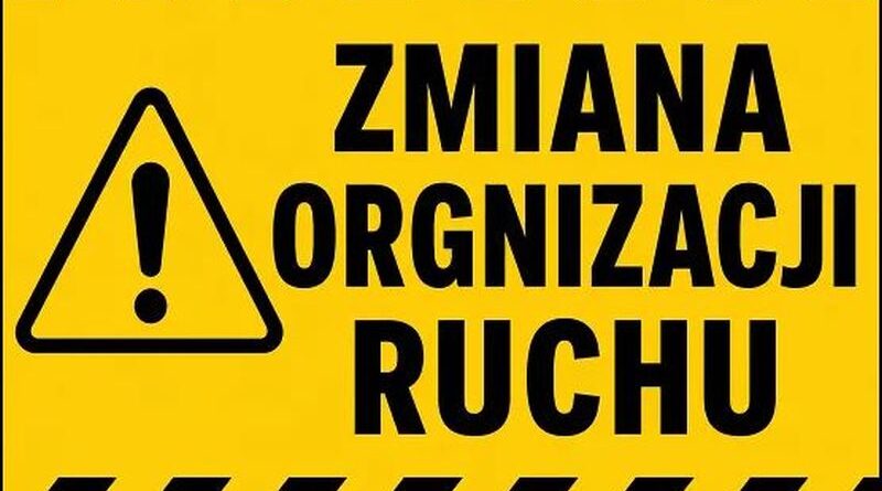 Od niedzieli zmiana organizacji ruchu na ul. Czajkowskiego w Krośnie