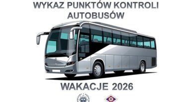 Rusza akcja kontroli autobusów przewożących dzieci na wakacje