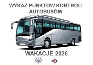 Rusza akcja kontroli autobusów przewożących dzieci na wakacje