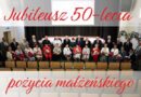 Złote Gody w gminie Jasienica Rosielna. 17 par świętowało 50-lecie małżeństwa