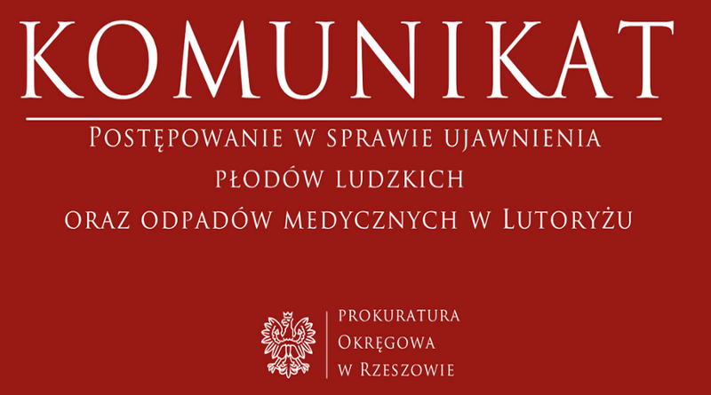 Szokujące odkrycie w Lutoryżu. Na posesji znaleziono ludzkie płody i odpady medyczne, zatrzymano byłą właścicielkę działki