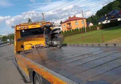 Pijany motorowerzysta zatrzymany w Niebocku. Miał blisko 3 promile alkoholu i nie miał uprawnień Pijany motorowerzysta zatrzymany w Niebocku. Miał blisko 3 promile alkoholu i nie miał uprawnień