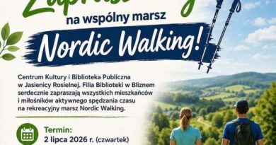 Nordic Walking w Bliznem. Wspólny marsz dla mieszkańców już 2 lipca