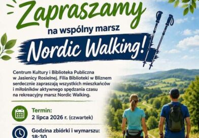 Nordic Walking w Bliznem. Wspólny marsz dla mieszkańców już 2 lipca