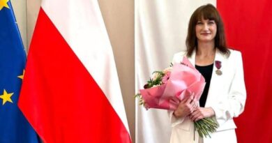 Prezes Stowarzyszenia SANITAS uhonorowana Brązowym Krzyżem Zasługi