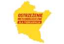 Ostrzeżenie meteorologiczne dla Podkarpacia. Burze, ulewy i grad