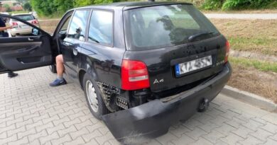 Jechał zygzakiem drogą krajową nr 28. Miał ponad 3,2 promila alkoholu