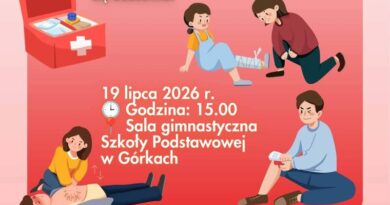 Młodzi strażacy z Woli Góreckiej zapraszają na warsztaty z pierwszej pomocy i charytatywną zbiórkę karmy