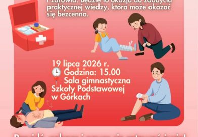 Młodzi strażacy z Woli Góreckiej zapraszają na warsztaty z pierwszej pomocy i charytatywną zbiórkę karmy