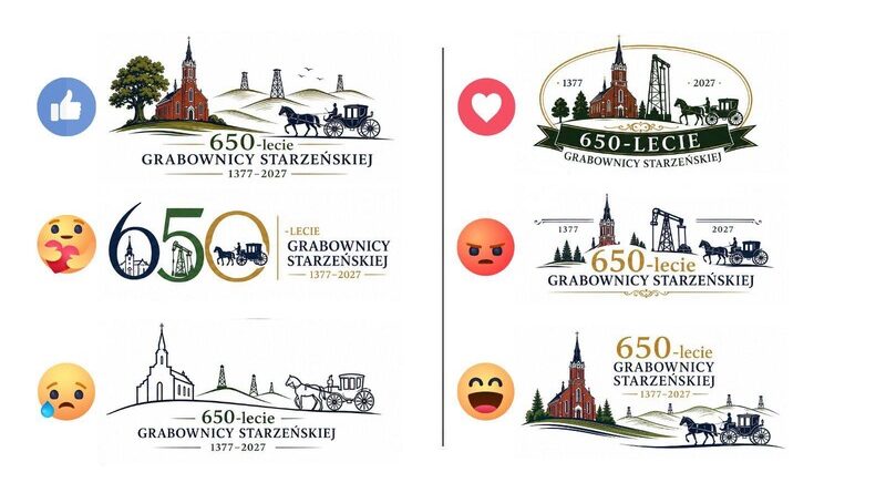 Grabownica Starzeńska przygotowuje się do jubileuszu 650-lecia. Ruszyło głosowanie na oficjalne logo Grabownica Starzeńska przygotowuje się do jubileuszu 650-lecia. Ruszyło głosowanie na oficjalne logo