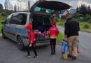 Młodzi strażacy z OSP Wola Górecka pomogli zwierzętom. Zebrana karma trafiła do potrzebujących