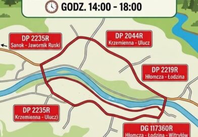 Czasowe utrudnienia na drogach. W niedzielę biegacze opanują Dolinę Sanu