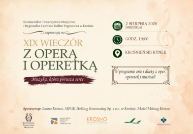 XIX Wieczór z operą i operetką już 2 sierpnia. Rynek w Krośnie wypełni się muzyką