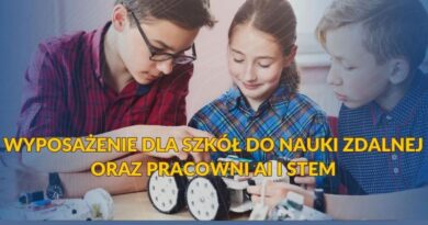 Do szkół w gminie Jasienica Rosielna trafi nowoczesny sprzęt do laboratoriów AI i STEM