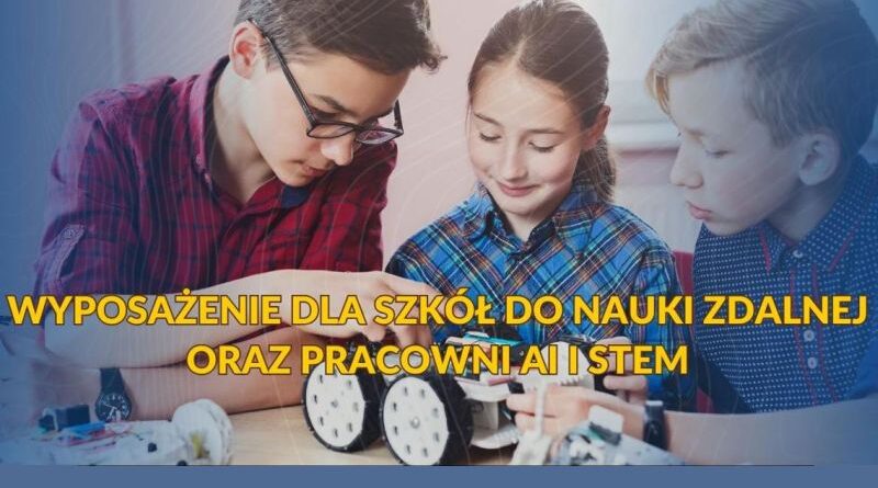 Do szkół w gminie Jasienica Rosielna trafi nowoczesny sprzęt do laboratoriów AI i STEM