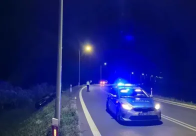 Wypadek w Sanoku. Kierowca miał 1,5 promila, pasażerka prawie 3