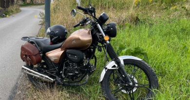 Ponad 2 promile u kierowcy motocykla. Pasażerka również była pijana