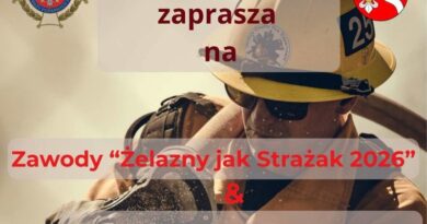 Strażacka rywalizacja w Niewistce. „Żelazny jak Strażak 2026” i Turniej Oldbojów