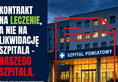 „Kontrakt na leczenie, nie na likwidację szpitala”. Brzozowski szpital przyłącza się do apelu