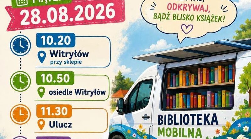 Mobilna biblioteka rusza w trasę. Pierwszy przystanek już 28 sierpnia