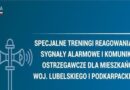 Sobotni trening reagowania na alarmy. Strażacy zapraszają mieszkańców