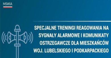 Sobotni trening reagowania na alarmy. Strażacy zapraszają mieszkańców