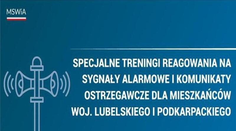 Sobotni trening reagowania na alarmy. Strażacy zapraszają mieszkańców