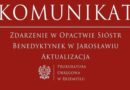 Zarzut zabójstwa i usiłowania zabójstwa. Nowe informacje po tragedii w jarosławskim opactwie
