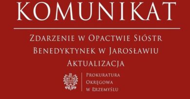 Zarzut zabójstwa i usiłowania zabójstwa. Nowe informacje po tragedii w jarosławskim opactwie
