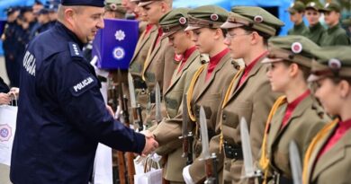 Drużyna z Rymanowa zwyciężyła w wojewódzkich eliminacjach przeglądu musztry klas mundurowych