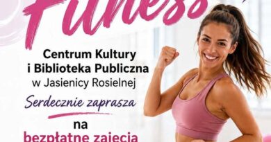 Bezpłatne zajęcia fitness dla pań w Bliznem. Pierwsze spotkanie już 17 września