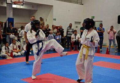 Sportowe emocje w Niebocku. Karatecy walczyli o punkty przed wielkim finałem