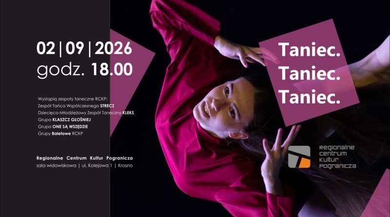 „Taniec. Taniec. Taniec” – RCKP otwiera sezon pełen ruchu i emocji