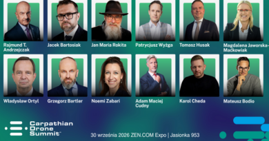 Podkarpacie stawia na drony. Rzeszów i Stalowa Wola gospodarzami Carpathian Drone Summit