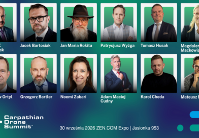 Podkarpacie stawia na drony. Rzeszów i Stalowa Wola gospodarzami Carpathian Drone Summit