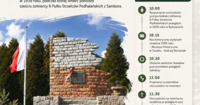 87. rocznica wydarzeń w Bykowcach. Uroczystości ku pamięci poległych żołnierzy 87. rocznica wydarzeń w Bykowcach. Uroczystości ku pamięci poległych żołnierzy