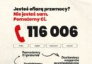 116 006 – bezpłatna pomoc dla osób pokrzywdzonych przestępstwem