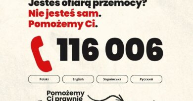 116 006 – bezpłatna pomoc dla osób pokrzywdzonych przestępstwem