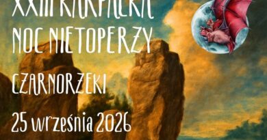 Śladami nietoperzy w Czarnorzekach. Wyjątkowe wydarzenie już 25 września