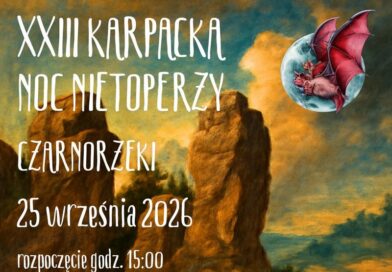 Śladami nietoperzy w Czarnorzekach. Wyjątkowe wydarzenie już 25 września
